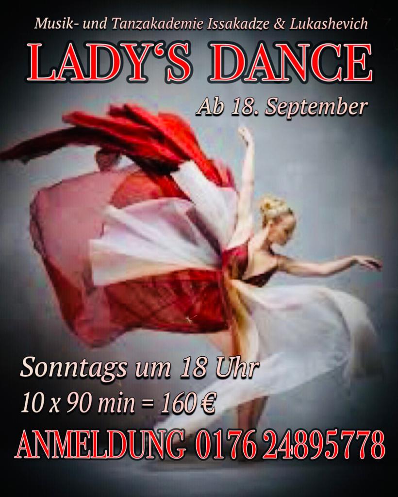 Lady's Dance ab dem 18. September 2022 in Ingolstadt