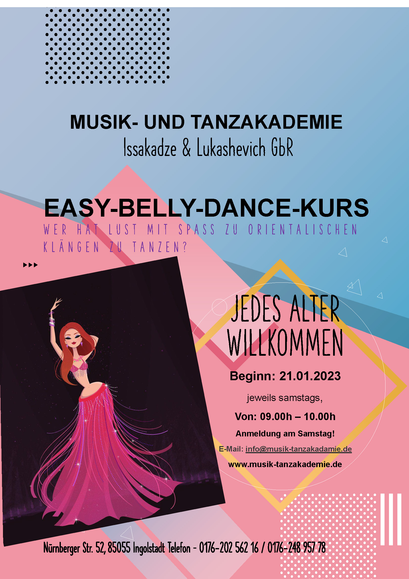EASY-BELLY-DANCE-KURS | Beginn: 21.01.2023